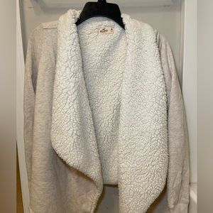 Hollister Sherpa shawl jacket
